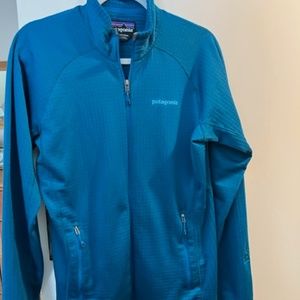 Patagonia Waffle knit flannel jacket